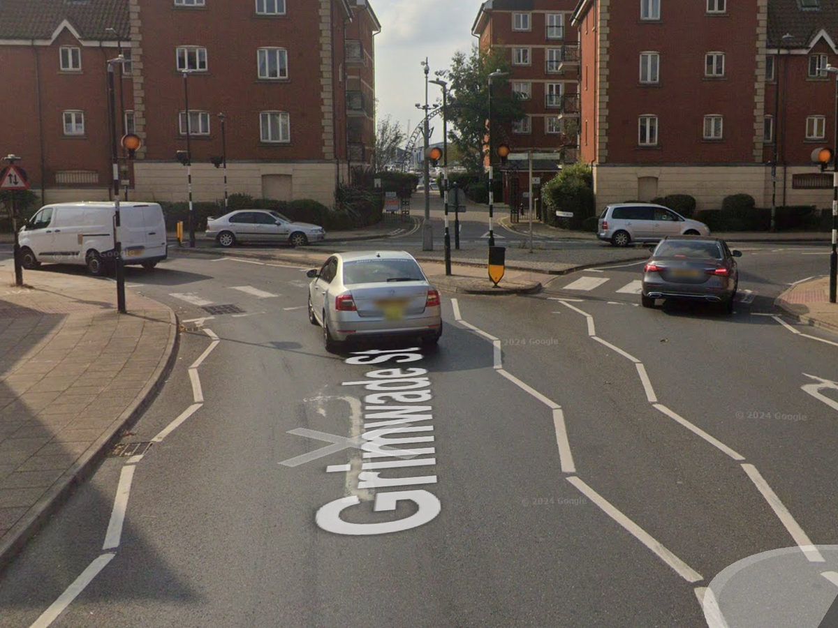 Zebra crossing on Grimwade Street, Ipswich