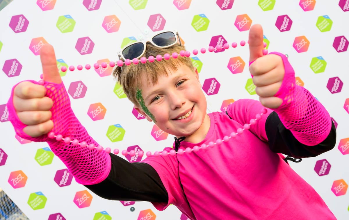 All ages took part in St Elizabeth Hospice's Midnight Walk last year