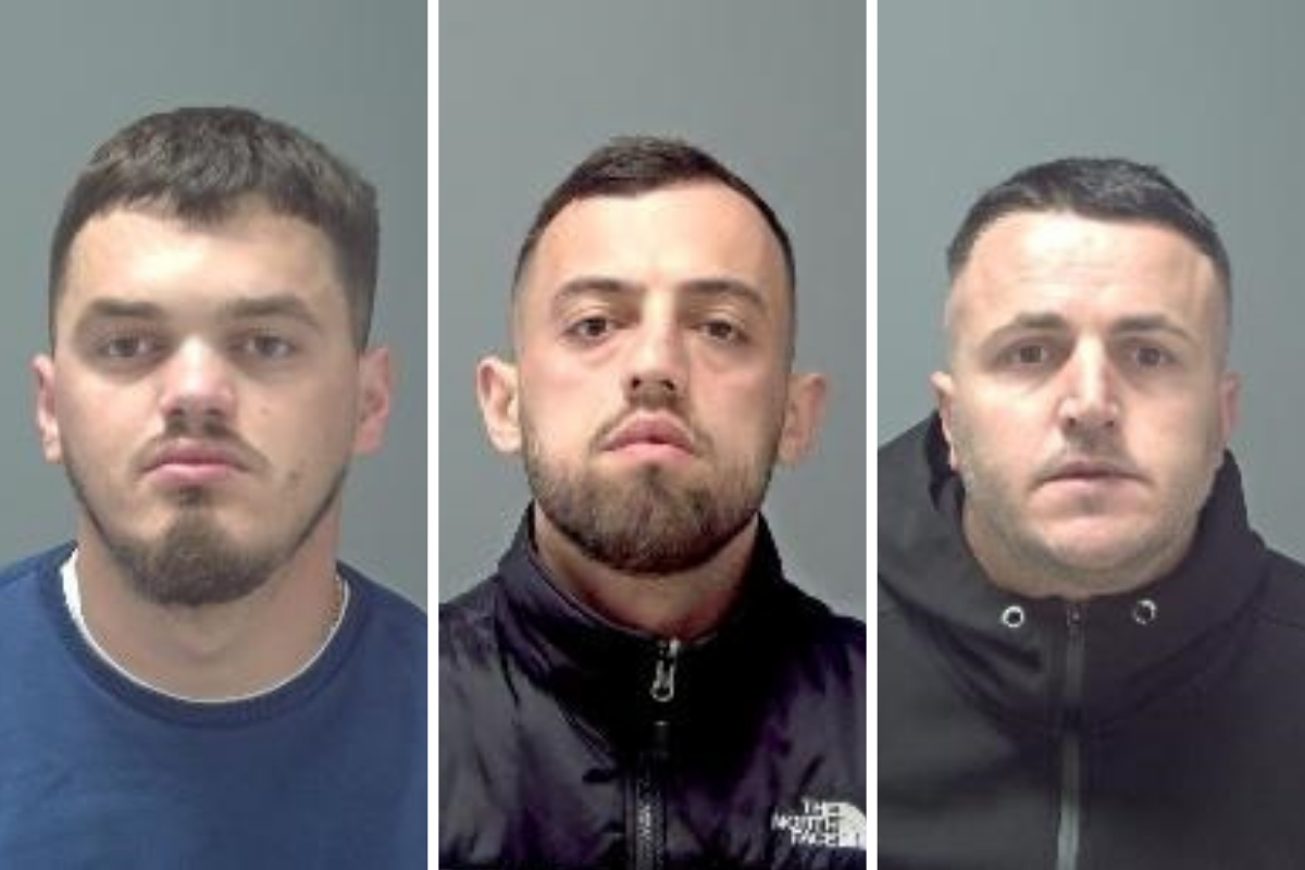 Drug dealers Azem Ferizolli, Halit Ferizolli and Genart Loca