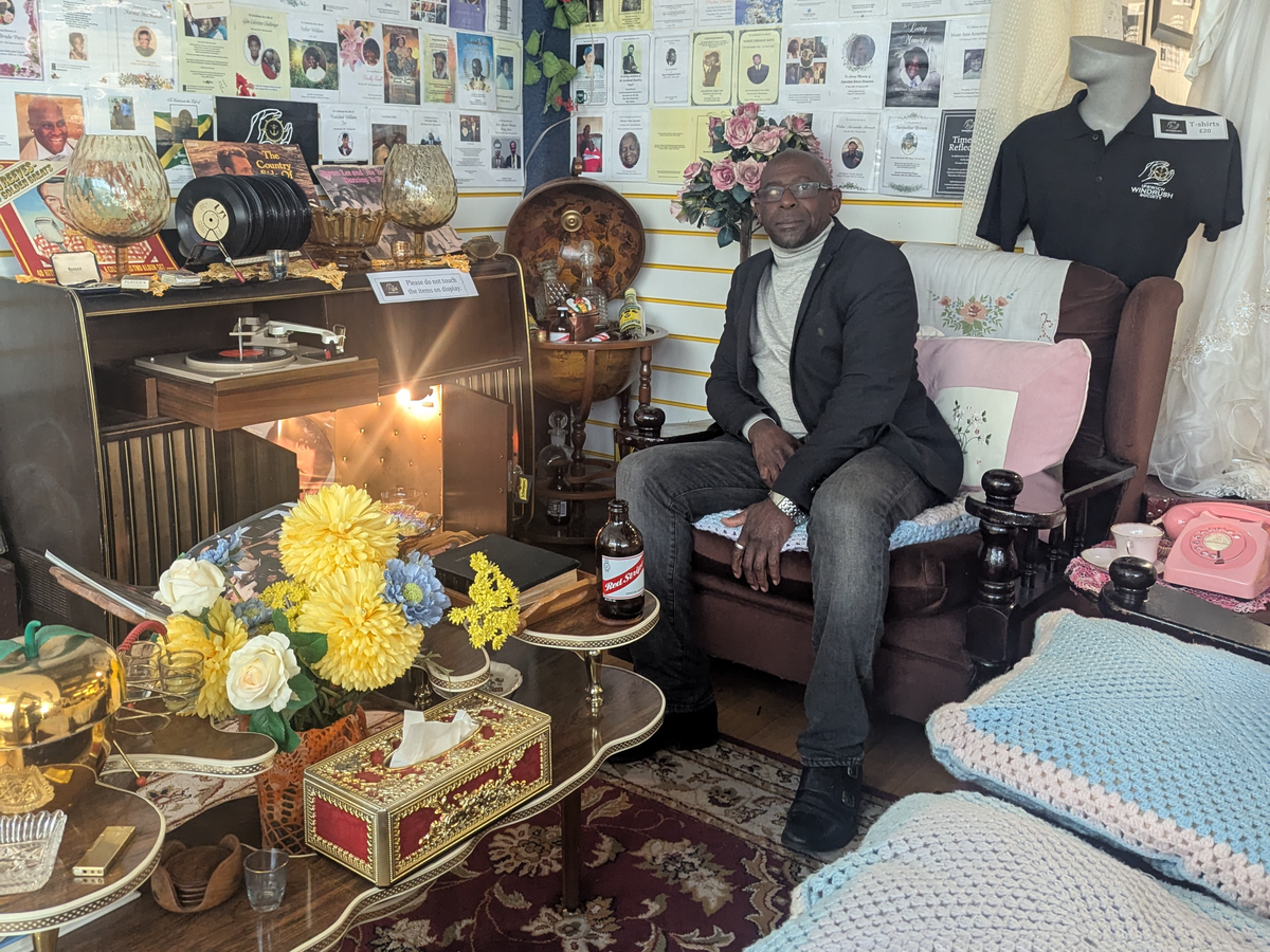 Max Thomas, founder of the Ipswich Windrush Society