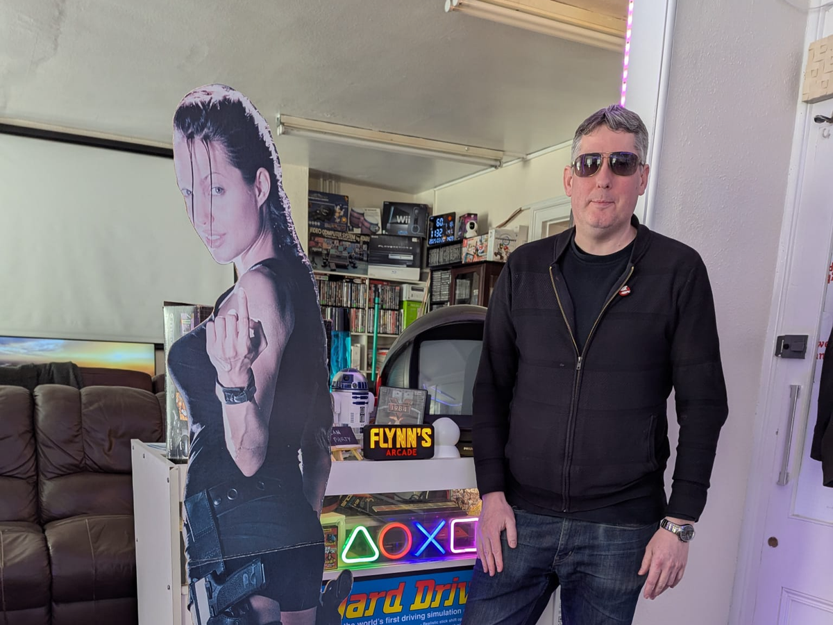 Allister Frost, owner of Blast from the Past