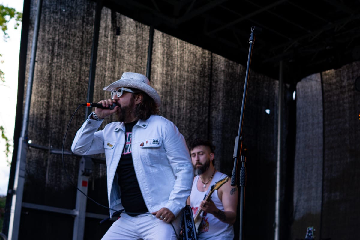 Soap Your Auntie performing at Ipswich Music Day