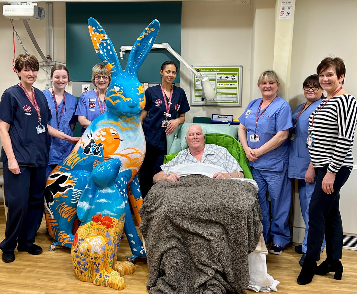 Staff and patients looking forward to Hop to it Suffolk