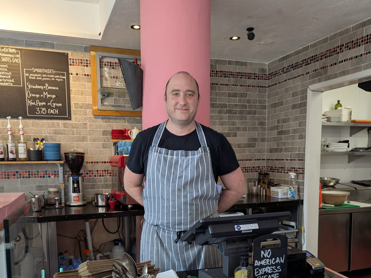 Owner of On The Huh cafe