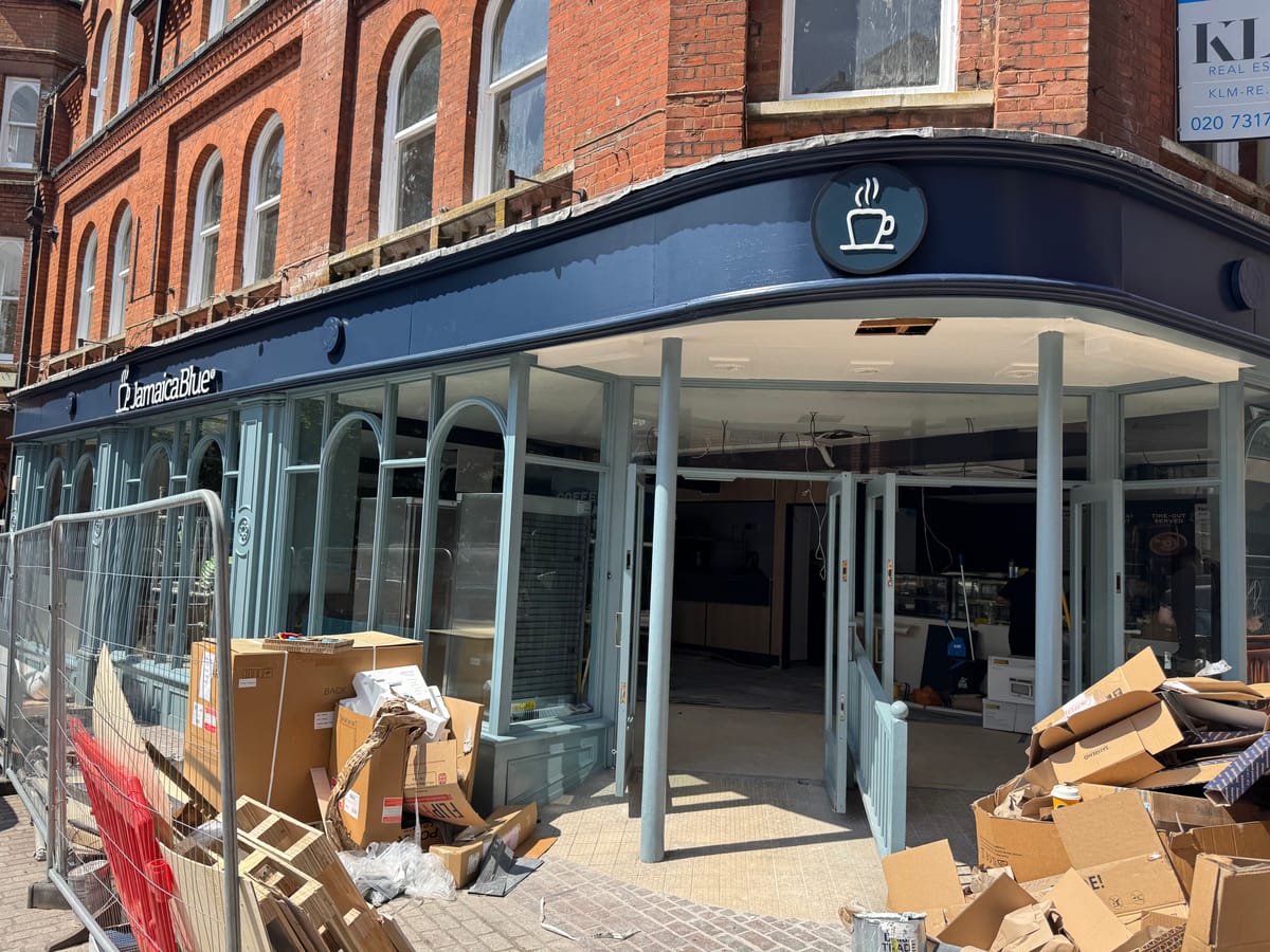 Fitting out nears completion at Jamaica Blue's new Ipswich branch