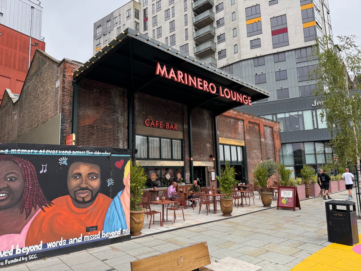 Marinero Lounge on Ipswich Waterfront