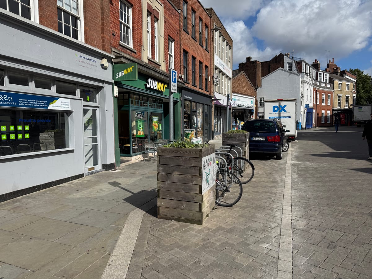 Planters on Queen Street