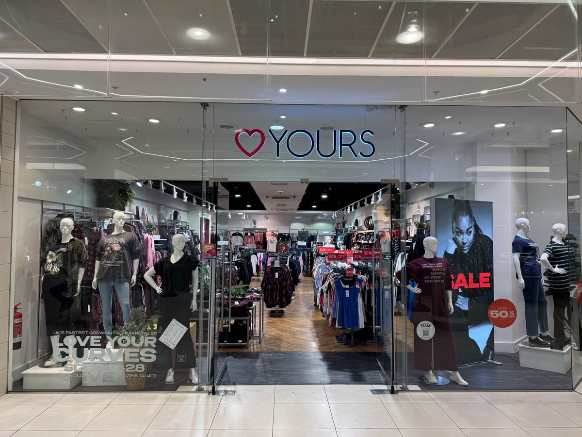 Yours is currently located in the Sailmakers shopping centre in Ipswich