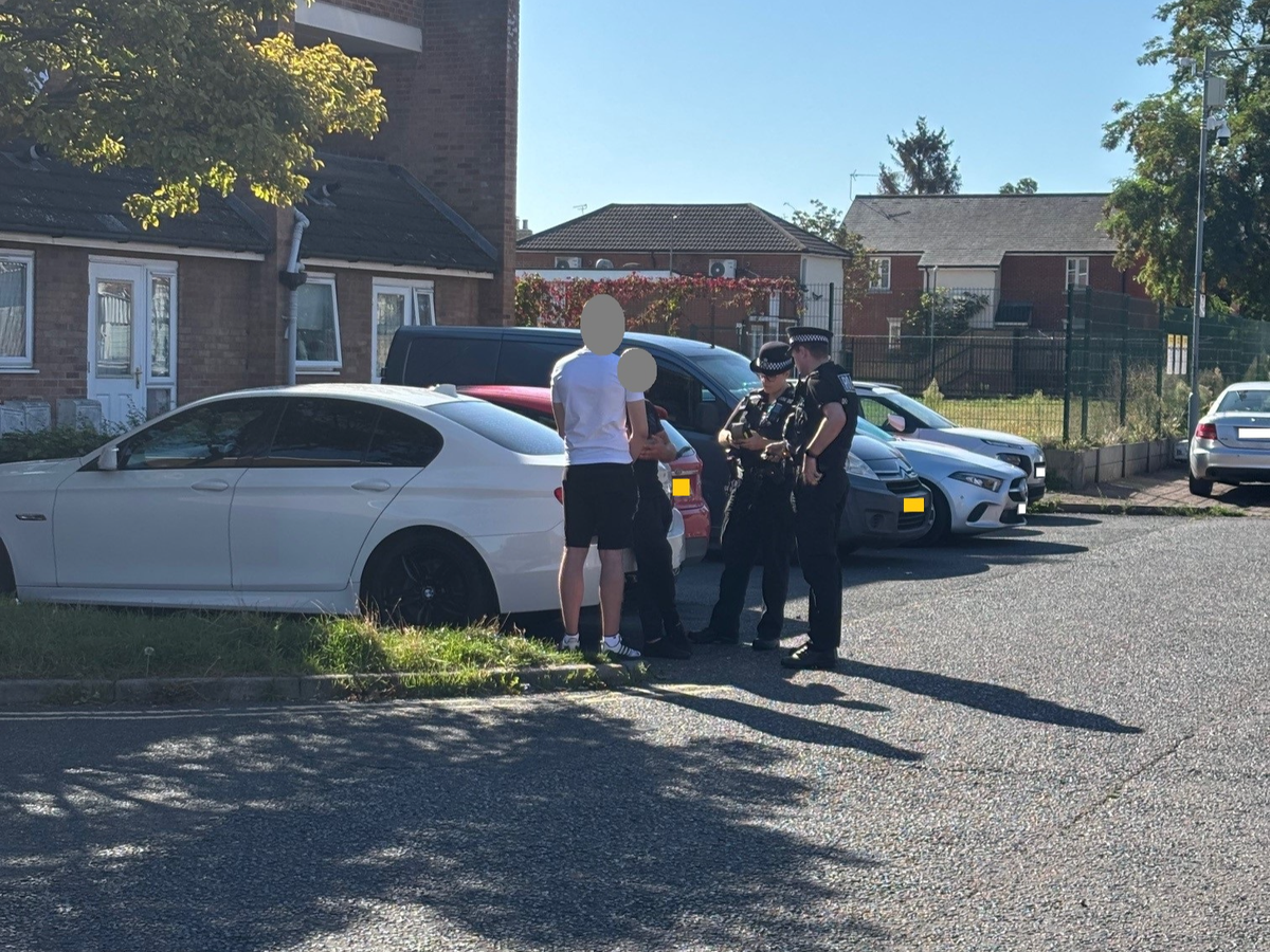 A disqualified driver was arrested and had their vehicle seized within an hour of the operation