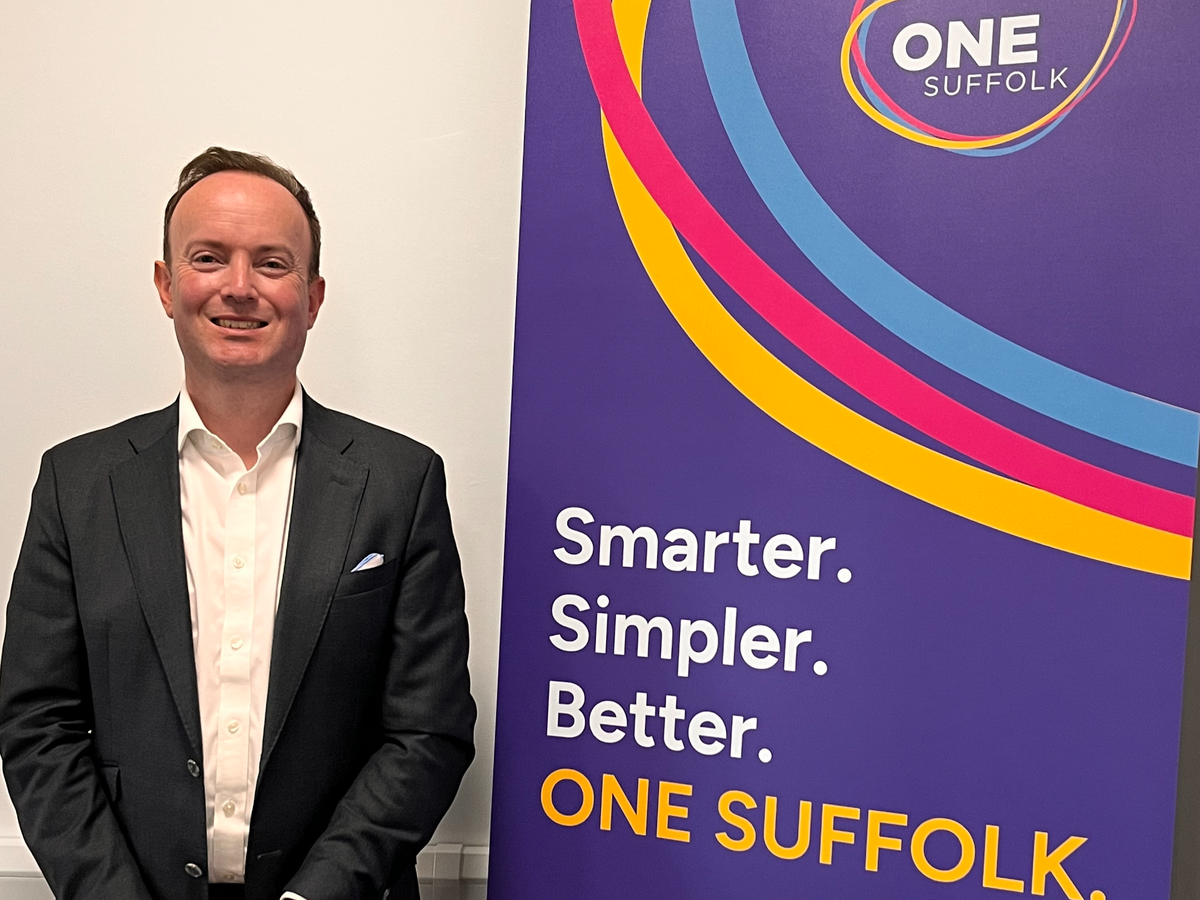 Councillor Richard Rout, Suffolk County Council's cabinet member for devolution, local government reform and NSIPs