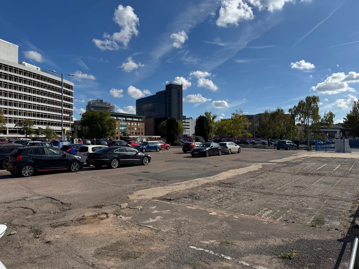 Car park at Portman Road