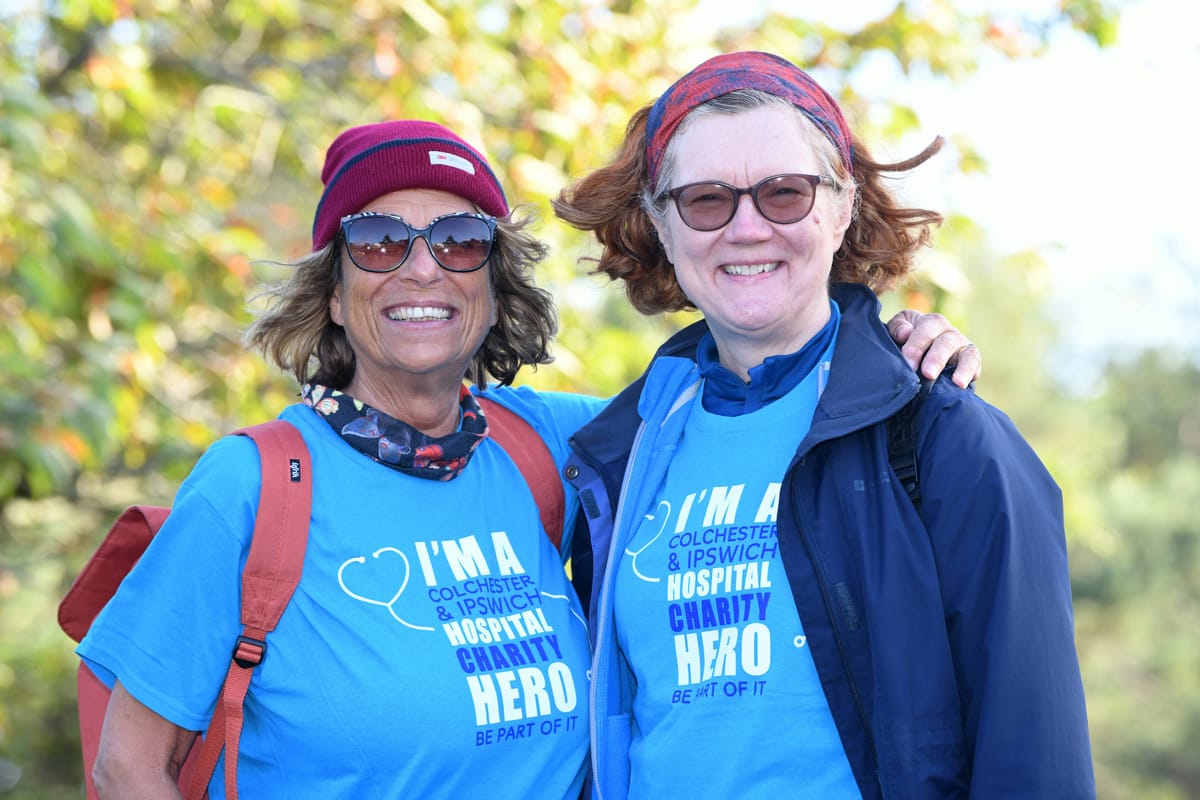 Caroline Dow and Mary Wright