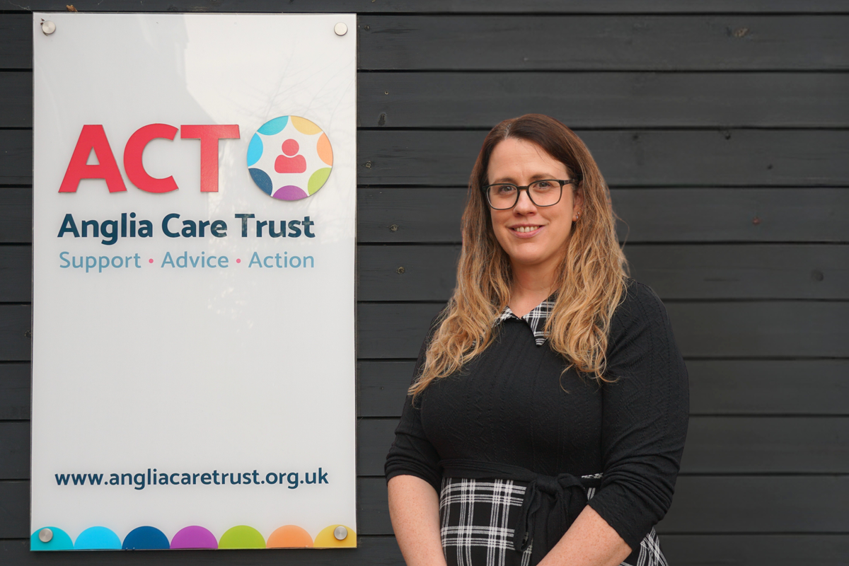 Anglia Care Trust operations manager Amanda Page