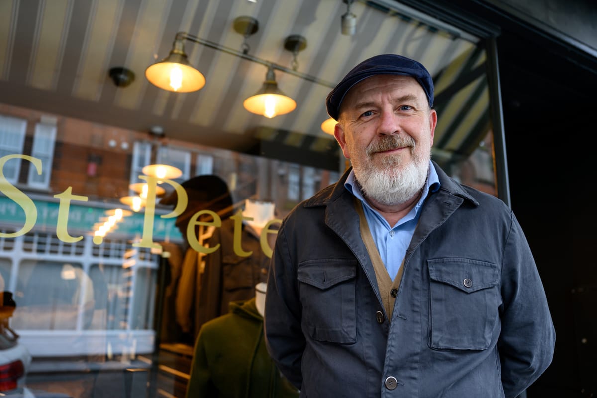 Man posing for photo