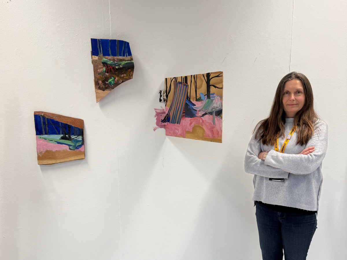 BA (Hons) Fine Art third-year student Belinda Downing has been shortlisted for the John Ruskin Prize Exhibition