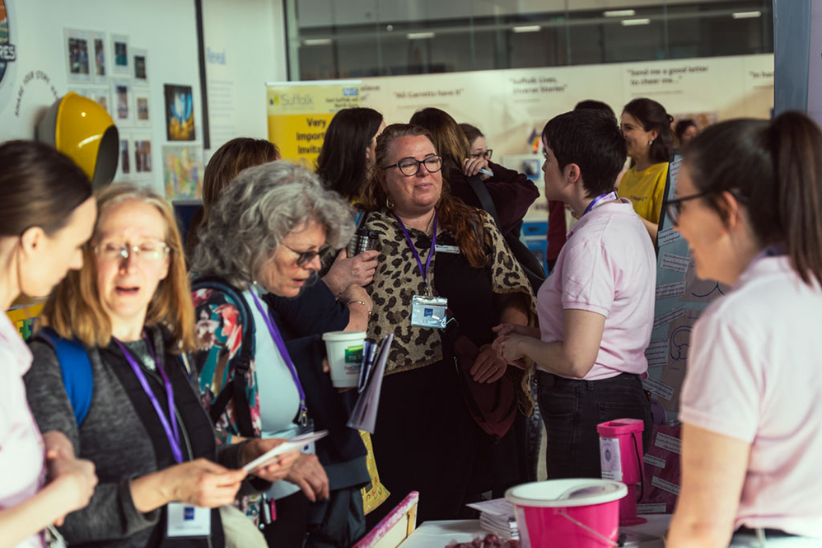 Attendees at The Hold, Ipswich for the 2025 Let's Talk Women's Health Event