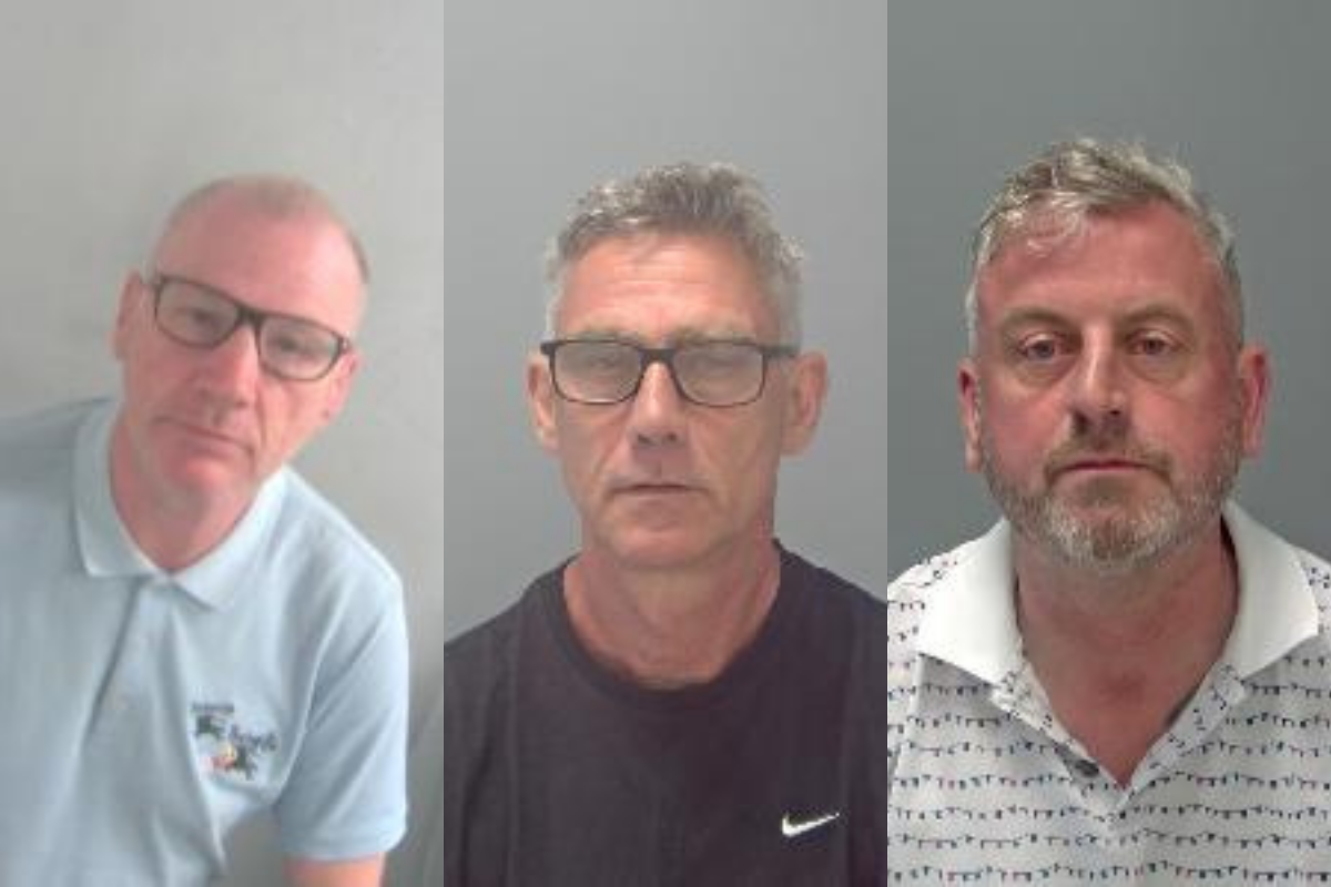 Michael Harty, Robin Southgate and Dean Yule