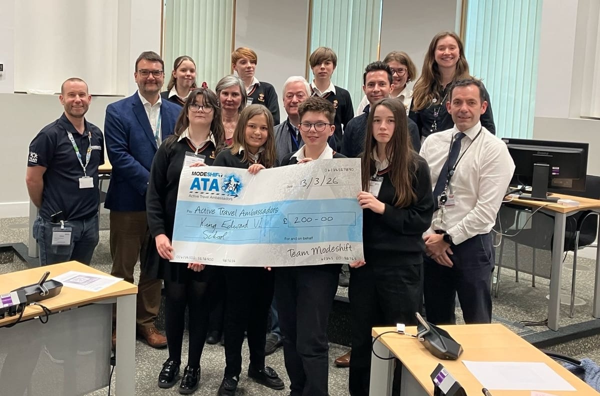 Suffolk schools take on Dragon's Den challenge to promote active travel