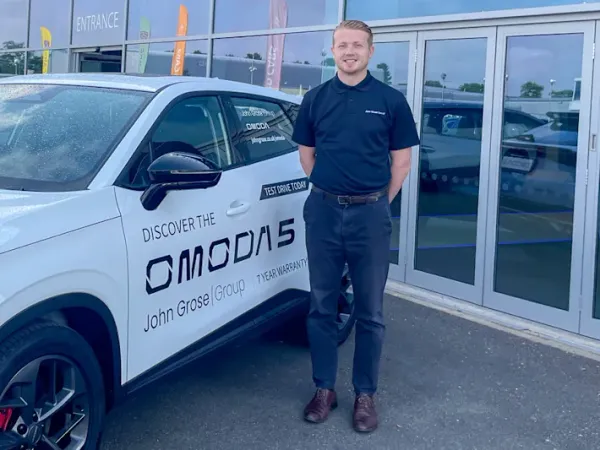 OMODA Sales Manager, Luke Elmer