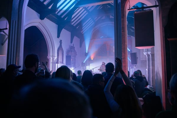 A gig at St Stephen's Church