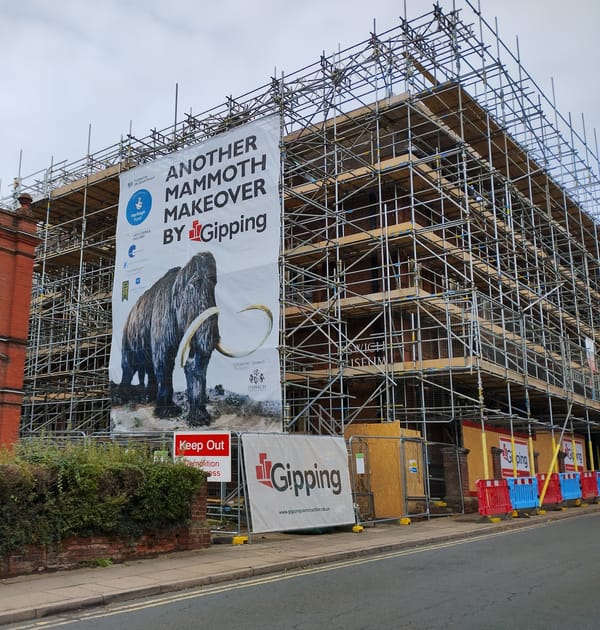 Exterior renovation of Ipswich Museum