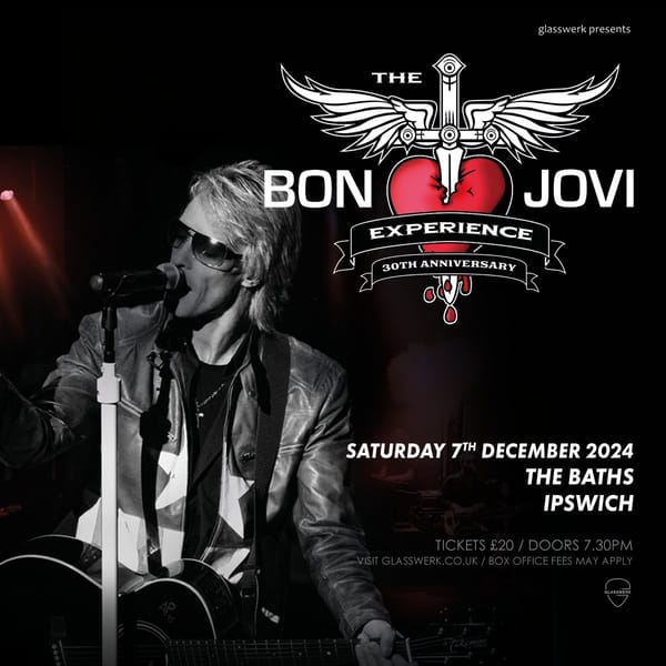 Bon Jovi Experience at The Baths in Ipswich