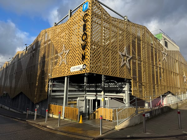 Crown Car Park in Ipswich