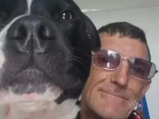 William "Billy" McNicholl and his dog