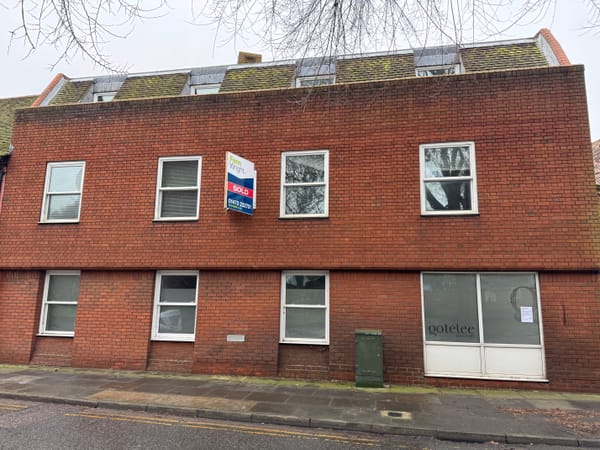The former Gotelee office on Elm Street, Ipswich
