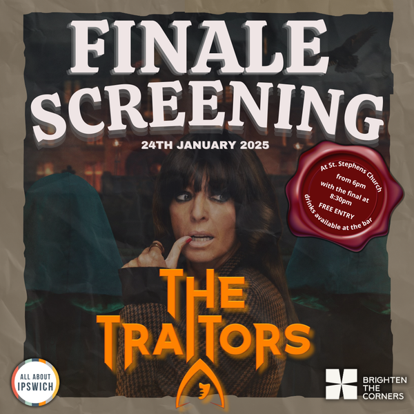 The Traitors finale screening will take place at St Stephens Church poster