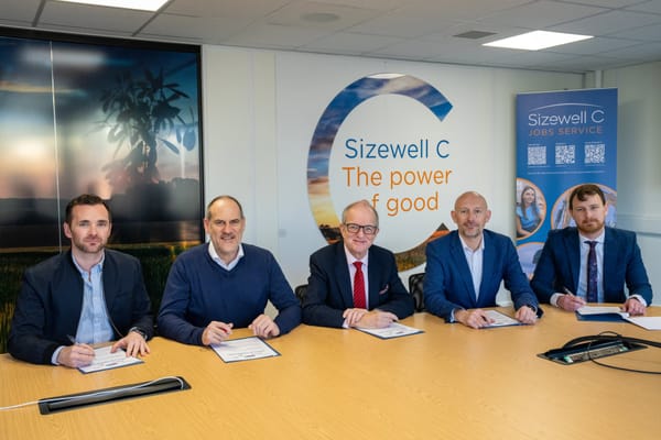 The Sizewell C Skills Charter signing