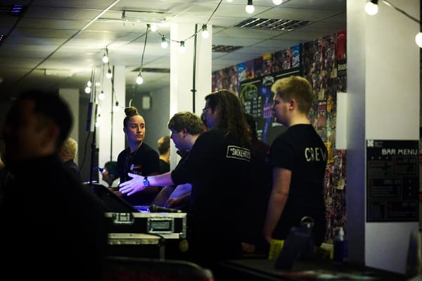 Crew at The Baths in Ipswich