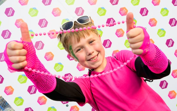 All ages took part in St Elizabeth Hospice's Midnight Walk last year