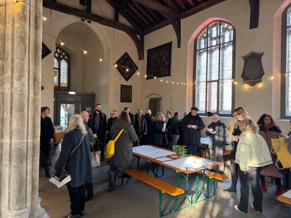 Over 30 leaders gathered at St Stephen's Church to help shape Ipswich's new Culture and Heritage Strategy