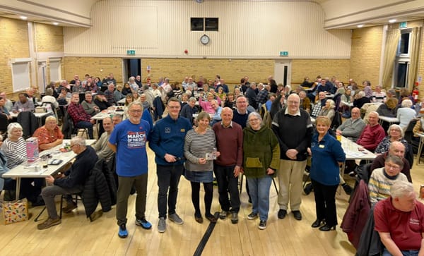 The All About Hearing quiz night in March 2025