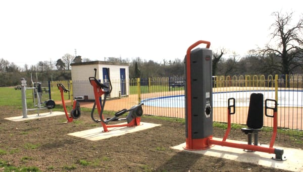 Bourne Park fitness area