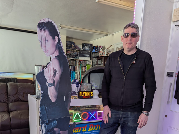 Allister Frost, owner of Blast from the Past