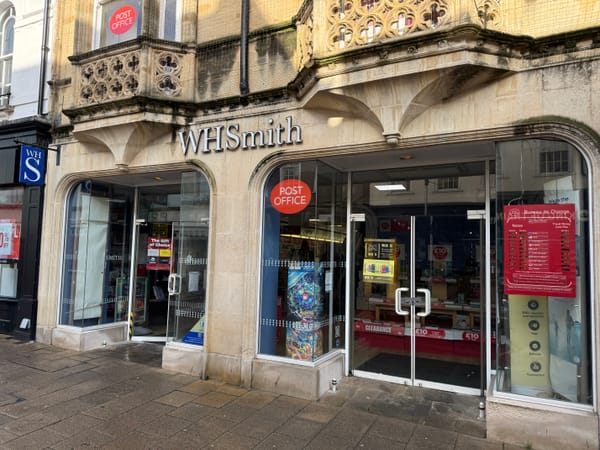 WHSmith on Westgate Street in Ipswich