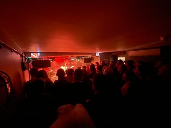 The Tubs playing at The Smokehouse in Ipswich