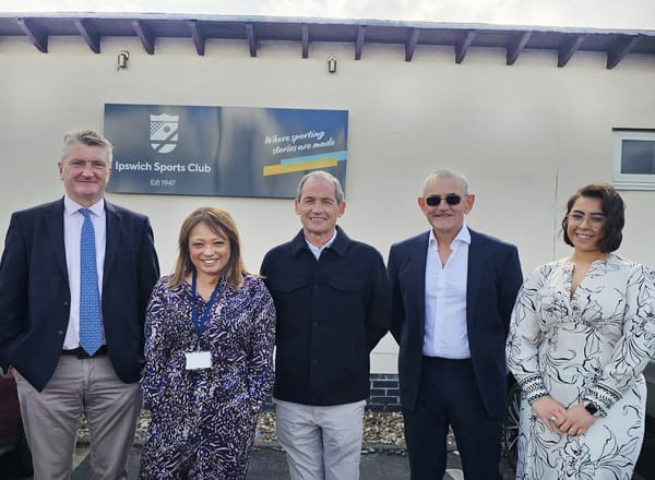 Guy Longhurst, Lorna Denton-Cardew, George Burley, Andy Isles and Simone Dowsing