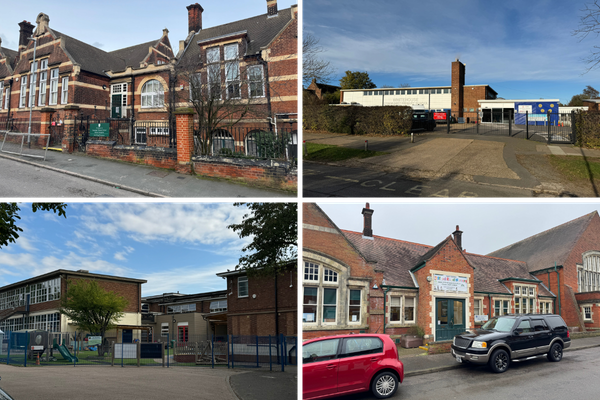 Ranelagh Primary, Whitehouse Primary, Beches Primary and Clifford Road Primary schools in Ipswich