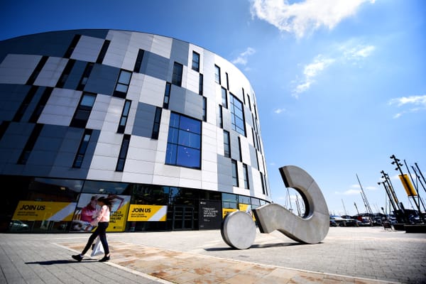 The University of Suffolk's Waterfront Building