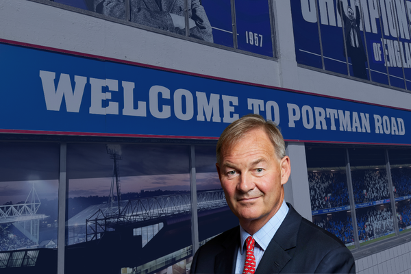 Rupert Lowe at Portman Road