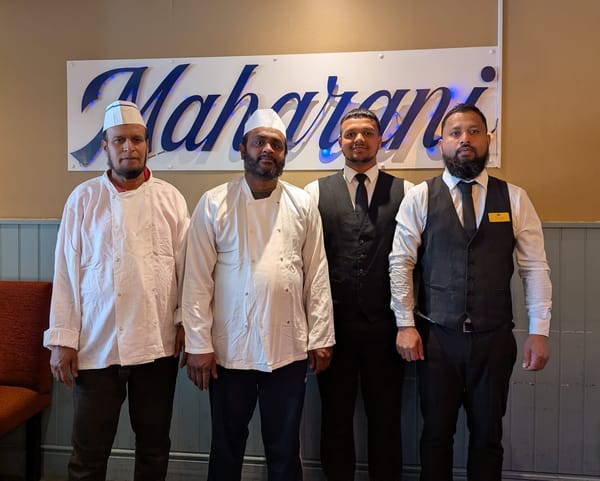 The team at Maharani on Norwich Road, Ipswich