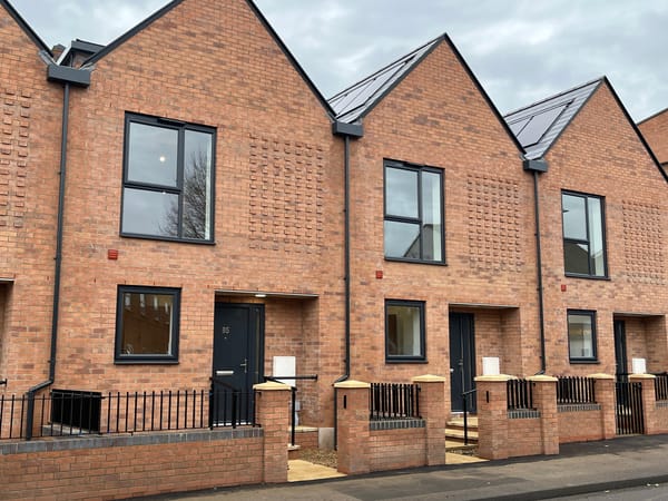 Bibb Way housing development in Ipswich