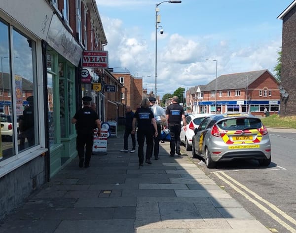 Police seizing illegal vapes in Ipswich