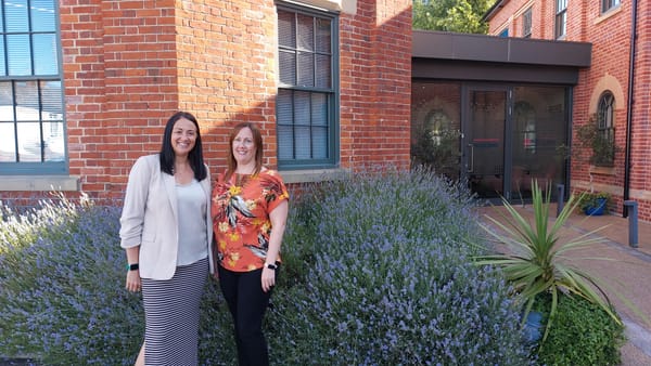 Lisa Dawson and Anna Cross of Ellisons