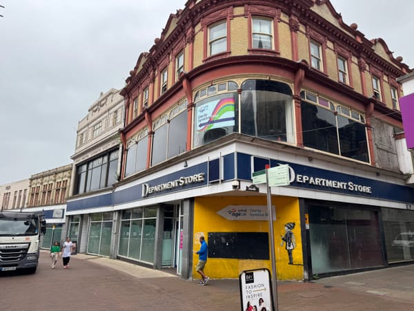 The former Co-op department store on Carr Street in Ipswich