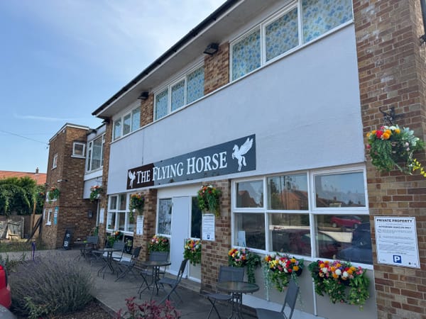 The Flying Horse in Ipswich