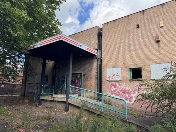 The former Gym & Trim building on Lower Orwell Street has sat derelict for a number of years